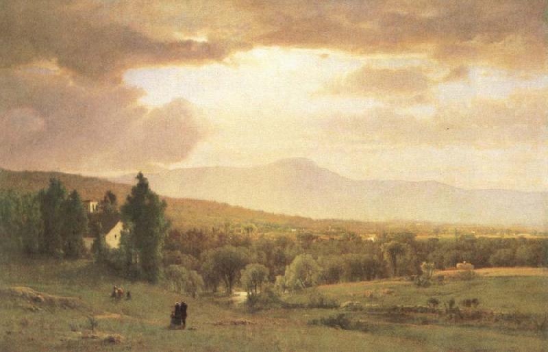 George Inness Catskill Mountains Norge oil painting art